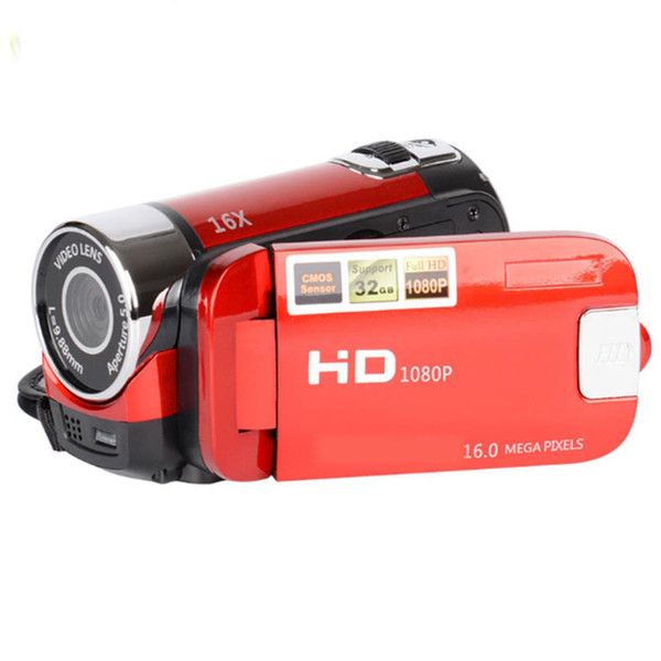 2020 Home HD 16x zoom digital camera camera travel essential DV camera gift selfie 2.7 inch 270 ° rotating display DV90