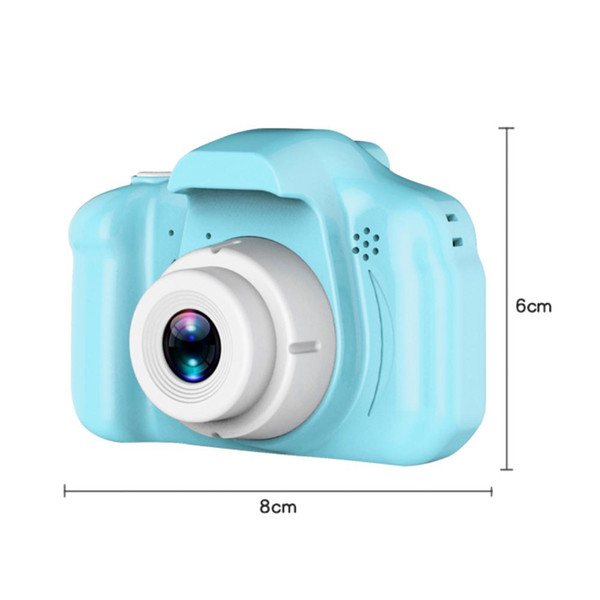 HD Screen Chargable 2inch Digital Mini Camera Kids Cartoon Cute Camera Toys Outdoor Photography Props for Child Birthday Gift