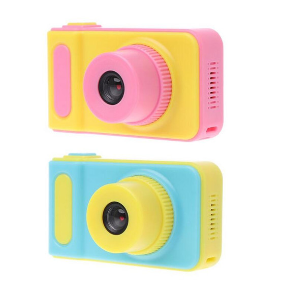 Kids Camera Mini Digital Camera Cute Cartoon Cam 1080P Toddler Toys Children Birthday Gift 2 Inch Screen Cam for Kids