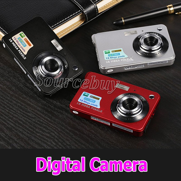 Camera 2.7 inch TFT LCD HD 720P 18MP Digital Cameras Camcorder CMOS Sensor 8x Digital Zoom Anti-shake Anti-red eye Digital Photo Cam