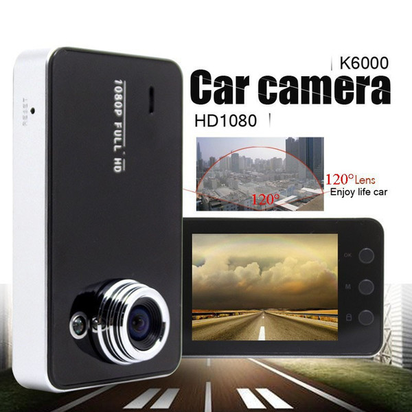 2.7 Inch K6000 Car DVR Camera Video Dash Cam Recorder Novaek Full HD 1080P Dual LED Night Vision Video Registrator Car Camera