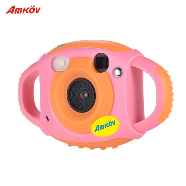 Digital Cameras Point Shoot Cameras Amkov Cute Digital Video Camera Max. 5 Mega Pixels Built-in Lithium Battery Gift New Year Present for