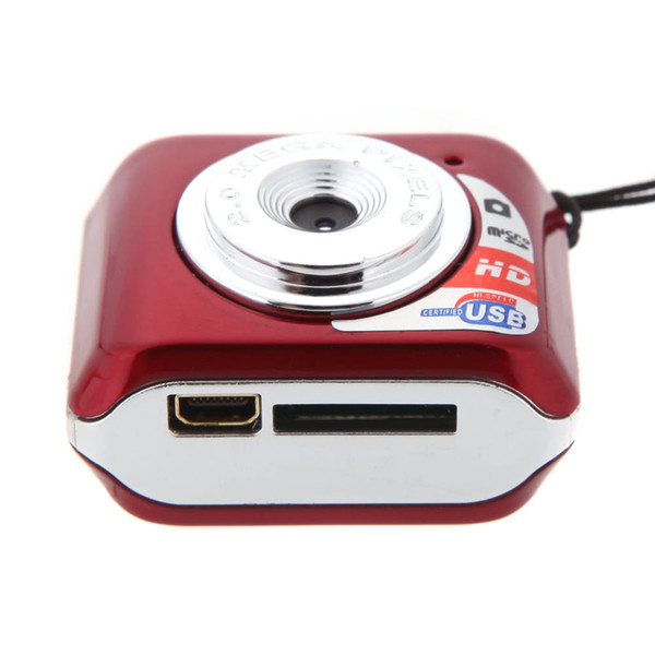 X3 Portable Ultra Mini HD High Denifition Digital Camera Mini DV Support 32GB TF Card with Mic