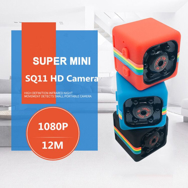 Portable SQ11 HD 1080P Car Home CMOS Sensor Night Vision Camcorder Mini Camera DVR DV Motion Recorder Camcorder