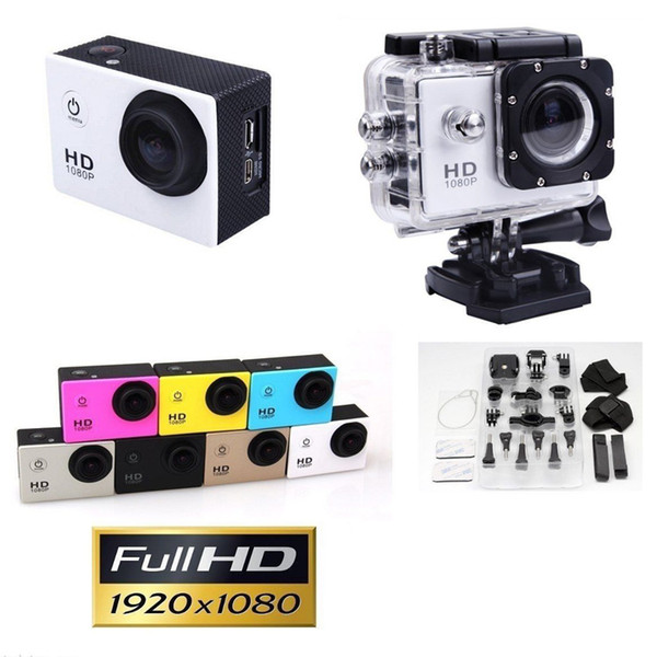 Gopro Waterproof Sports Cam Style W9 HD Action Camera Diving Wifi 1080P 30M 2.0