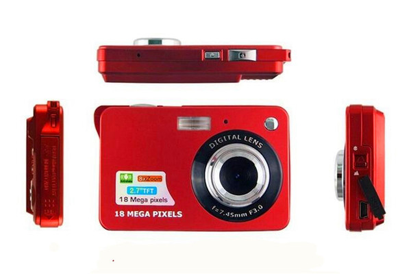 Hot Digital Cameras Video Recorder 720P HD Camera 8X Digital Zoom DV Anti-shake