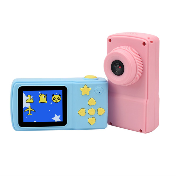 X1+ HD Screen Chargable Digital Mini Camera Kids Cartoon Cute Camera Toys Outdoor Photography support muisc play for Children Birthday Gift