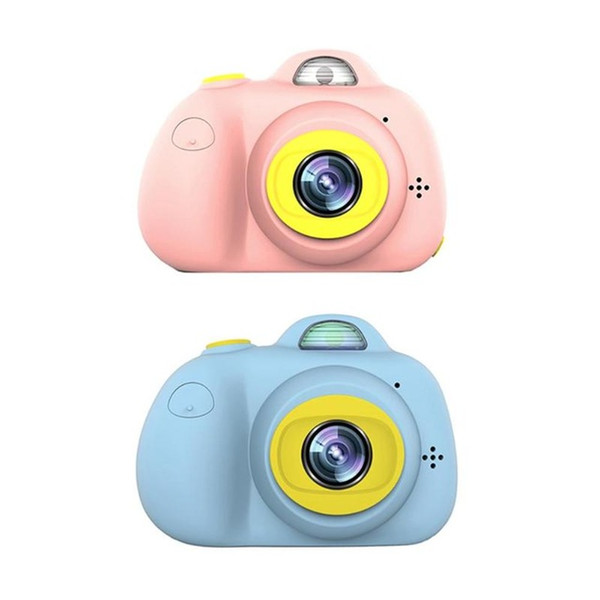 2 Inch HD Screen Chargable Digital Mini Camera Kids Cartoon Cute Camera Toys Child Birthday New Year Gift