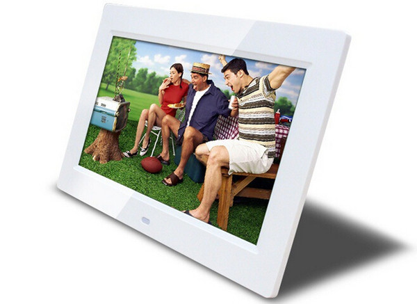 10 inch LCD Digital Photo Frame HD 1024x600 Multi-functional Bluit-in MP3/MP4 player remote control white /black color