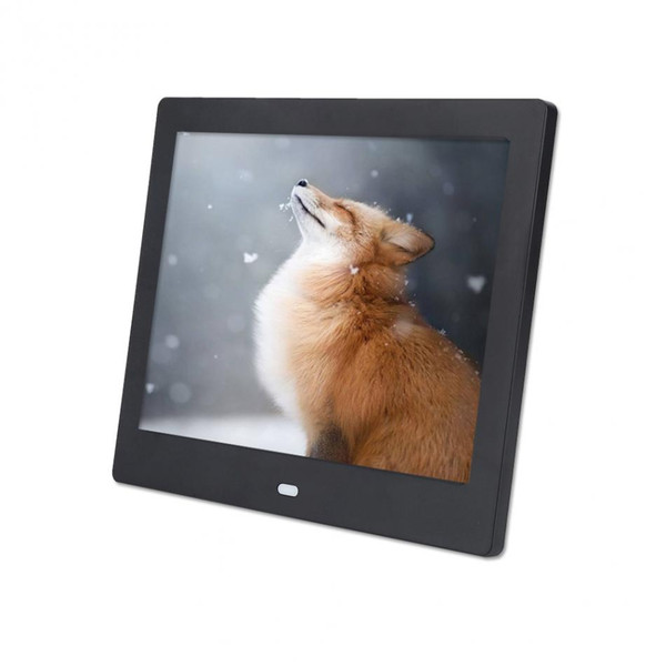 8 inch LED Digital Photo Frame 1024X768 High Resolution Alarm Clock Music Movie Player with Remote Control