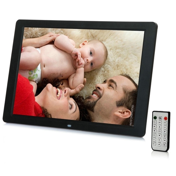 12 Inch Built-in Recharging Battery TFT Screen LED Backlit Digital Photo Frame Electronic Album Music Mp3 Video MP4