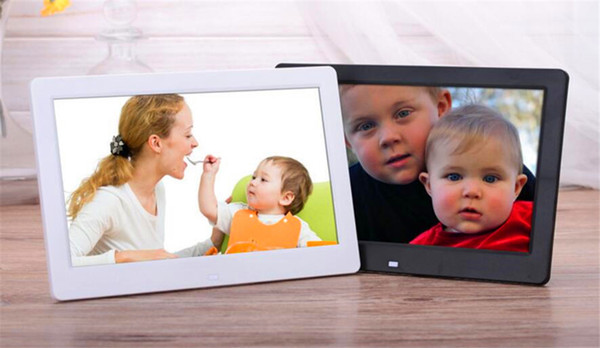 Digital Photo Frames 12 inch TFT LCD Wide Screen Desktop Digital Photo Frame Glass Photo Frame