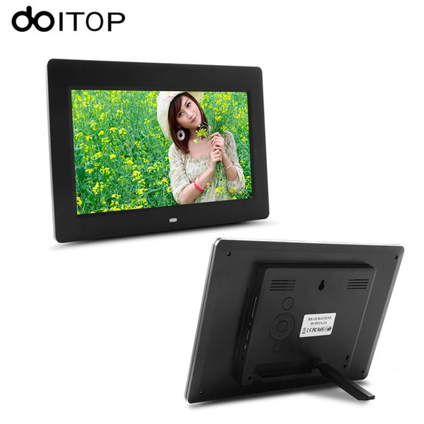 DOITOP 10 inch Photo Frame High Definition Electronic Album With Remote Control Suport Alarm Clock MP3 MP4 Movie Play C4