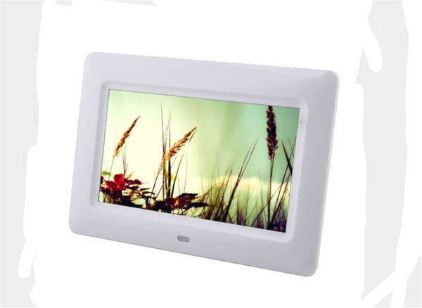 7inch TFT LCD digital photo frame Album MP4 movie player alarm clock 800*480 JPEG/JPG/BMP MMC/MS/SD MPEG AVI Xvid