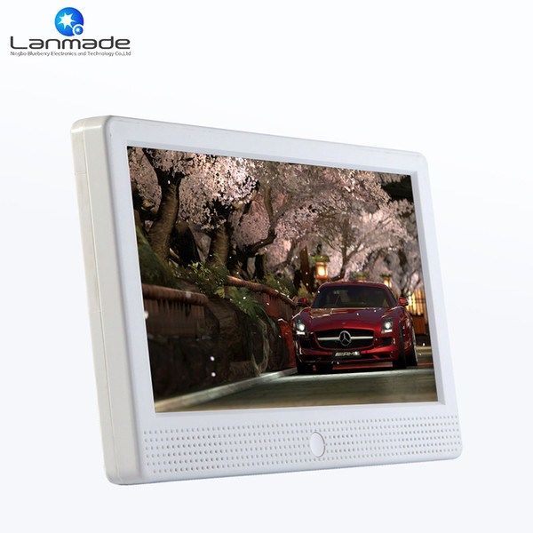 Good viewing angle IPS panel auto timer play small lcd video display usb car video player