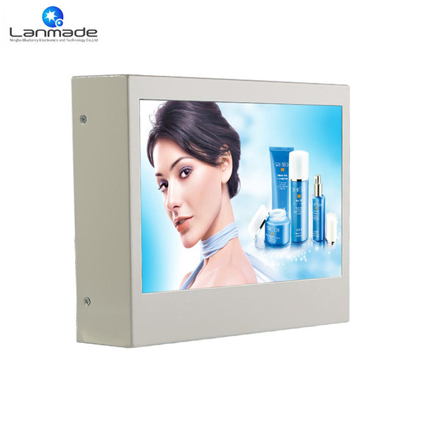 10.1'' One key copy HD advertising equipment outdoor tv waterproof lcd monitor outdoor advertising lcd display