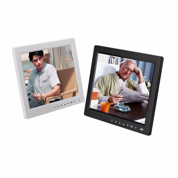 10 inch HD TFT LCD Digital Photo Frame With Alarm Clock Music Video Player function With Desktop Stand Bracket