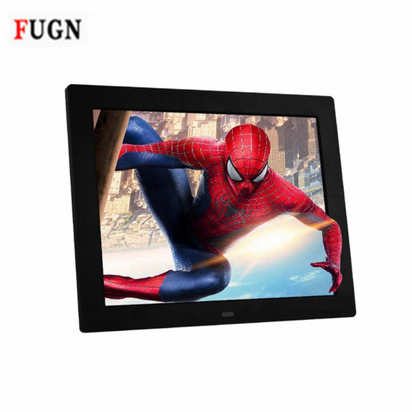 Andoer 12'' HD 1080P TFT-LED Movie Video Player Digital Photo Frame MP3/4 Player Electronic Frame Support SD/MS/MMC card Alarm