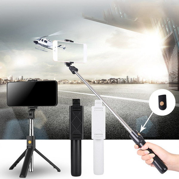 Bluetooth wireless selfie stick tripod extendable with remote shutter For iPhone Android mini pocket universal Selfie