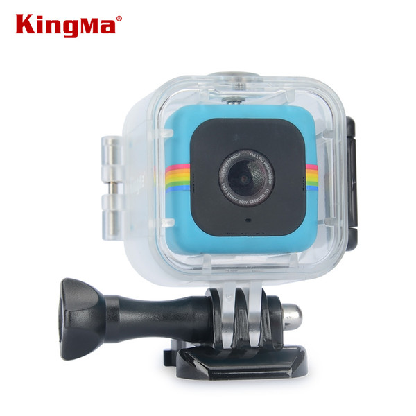 dive housing KingMa Transparent Waterproof Case for Polaroid Cube and Cube+ Action Video Camera Underwater 45M Waterproof Dive Housing case