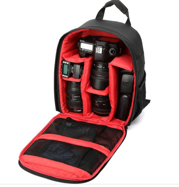 Suitable for nikon, Canon outdoor waterproof, wear-resistant casual nylon backpacks waterproof SLR backpacks multi-function camera bag