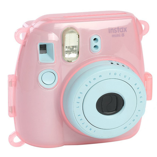 Camera Bag Crystal Transparent Plastic Cover Camera Protect Case For Fujifilm Instax Mini 9 8