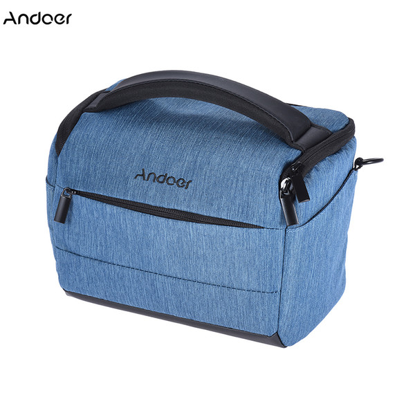 Andoer DSLR Camera Shoulder Bag Portable Fashion Polyester Camera Case for