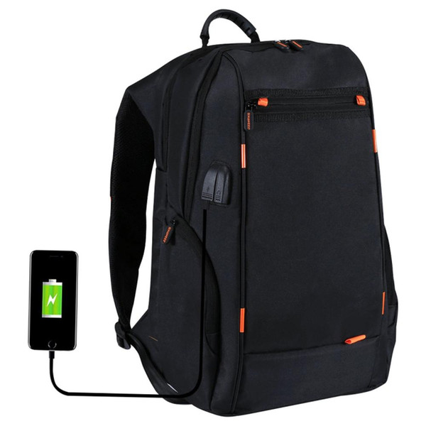 Outdoor Charging Backpack Camera Bag Backpack w/USB Port Waterproof Breathable Travel Bag Wear-resisting Anti-theft