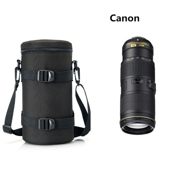 Waterproof Padded Camera Lens Case Lens Pouch Bag for Tamron/Nikon/Canon/Sony70-200mm/Sigma 180mmf2.8