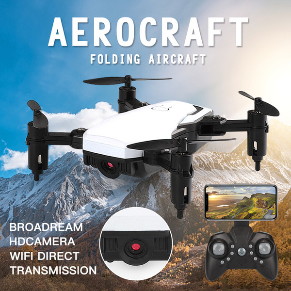 UAV Drones Photograph Folding Quadruple-axis Aircraft HD Drones 360° Degree Pattern Roll Innovation Self-portrait Mode 716 Brush Motor LF606