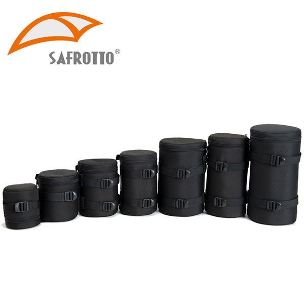 Photographic Accessory DSLR Camera Bags Lens Case Black Shockproof Pouches Bag For Canon Nikon Sony Lenses Protector