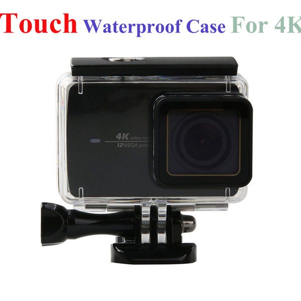 camera housing XiaoMi 4K 4k+Touch Case Sport Action Camera Waterproof Housing Box For XiaoMi Yi 2 II Xiao Yi