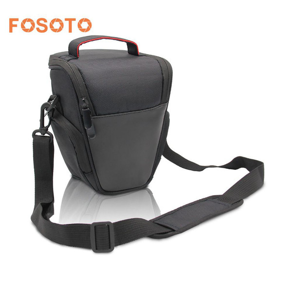 wholesale Fashion Triangle Digital Camera DSLR Shoulder Bag photo Case Bags For Canon EOS 1300D 6D 70D 760D 750D 80D 700D 600D 650D