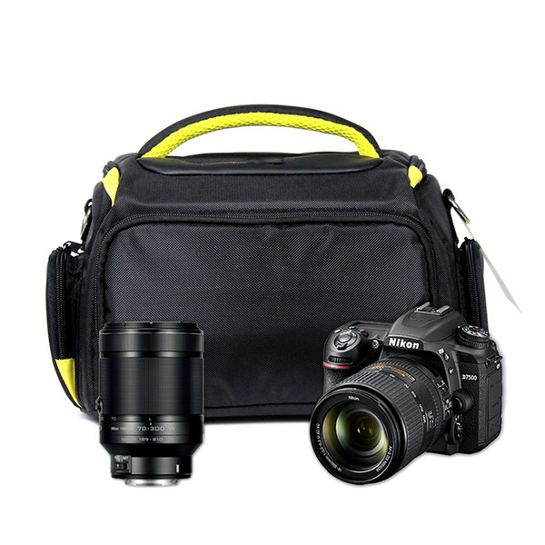 DSLR Waterproof Camera Case Bag Travel Shoulder Bag for Nikon D3200 D3100 D5200 D5100 D5000 D7100 D7000 D3300 D300 D90 D610 D800