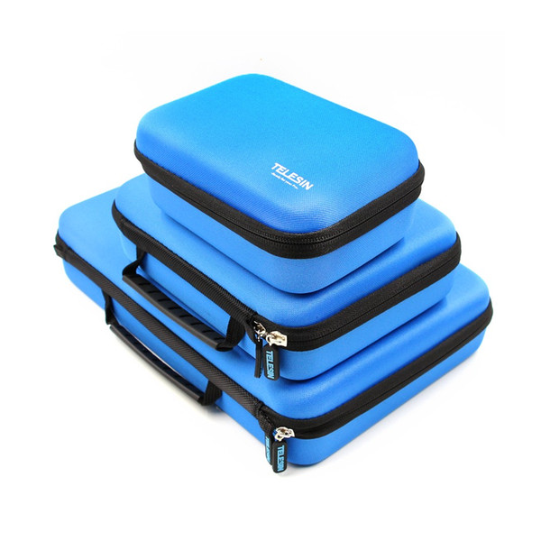 TELESIN Storage Carry Case Protective EVA Box for Hero 6 5 4 3 2, SJ4000 SJ5000 Xiaomi YI 4K Accessories Camera Hand Bag