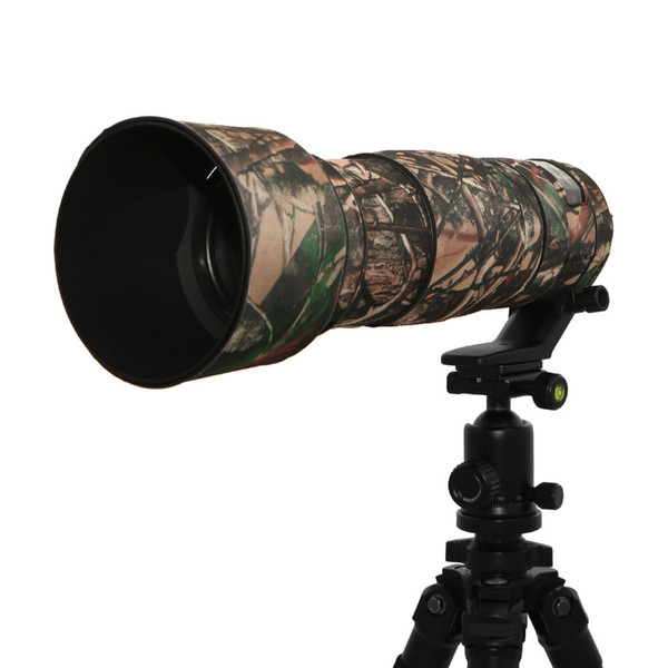 Lens Bag Rubber Camera Lens Coat Camouflage Lens Camo Protection Cover Guns Clothing For Nikon 200-500mm F5.6 VR Covers