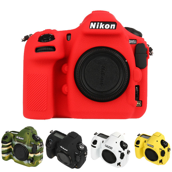 Accessories Parts Bags Cases Nice Soft Silicone Rubber Camera Protective Body Cover Case Skin For Nikon D850 Camera Bag