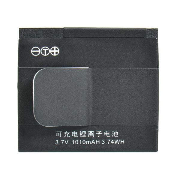 3.7V 1010mAH Li-ion Back-up Battery for Xiaomi Yi Action Camera Rechargeable Battery Xiaomi yi accessories