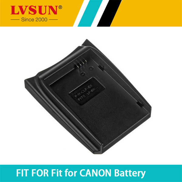 LVSUN LP E8 LP-E8 LPE8 Rechargeable Battery Case Plate for EOS 550D 600D 650D 700D Rebel T2i Kiss X5 Batteries Charger