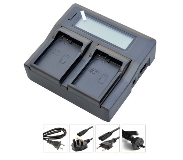 New LCD Dual Battery Charger For MH-24 EN-EL14 EL14a ENEL14 P7000 P7100 P7700 P7800 D3100 D3200 D5100 D5200 D5300 D5500 Camera