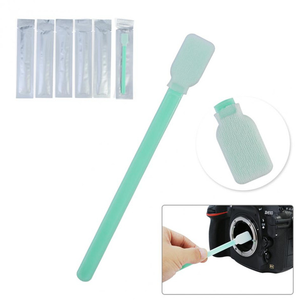 swab clean 6pcs/Set Professional Cleaning Swab Use for Camera Sensor CCD CMOS Cleaner Kit Cleaning Accessories