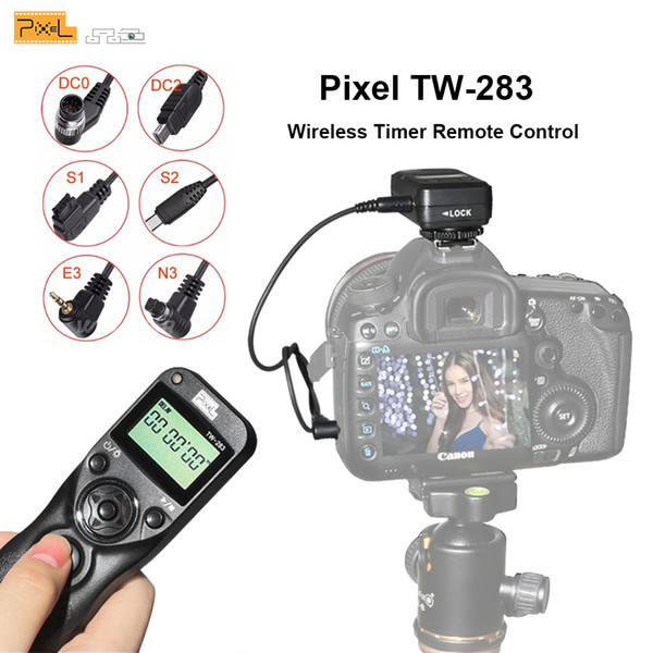 wholesale TW-283 Shutter Release Wireless Timer Remote Control For Canon Remote Sony Samsung Nikon d3400 d7200 d7000 d5300 Camera