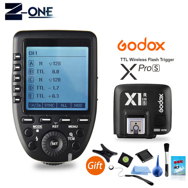 In Stock Godox Xpro-S TTL II 2.4G X System Wireless Control Remote Trigger with X1R-S Controller Receiver for Sony Flash