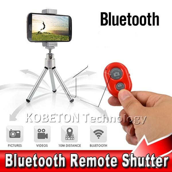 kebidu Mini Bluetooth Remote Shutter 6 Colors Wireless Camera Control Self-timer Shutter For Android For IOS Smartphone