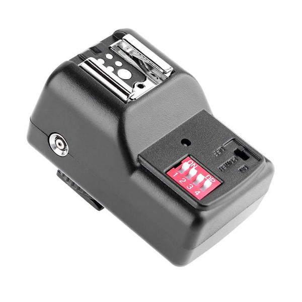 2pcs/4pcs Photo Studio Receivers+1pc Transmitter 16 Channel Wireless Remote Flash Trigger Hot Shoe Adapter Set Shutter Release