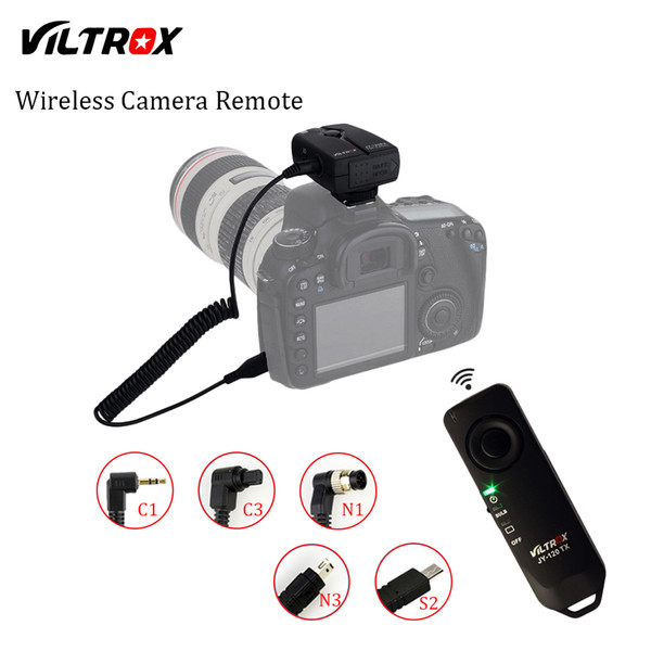 wholesale JY-120 Wireless Camera Shutter Release Remote Control Cable for Canon Nikon Pentax Samsung Sony A7 A7SII A6000 A6300