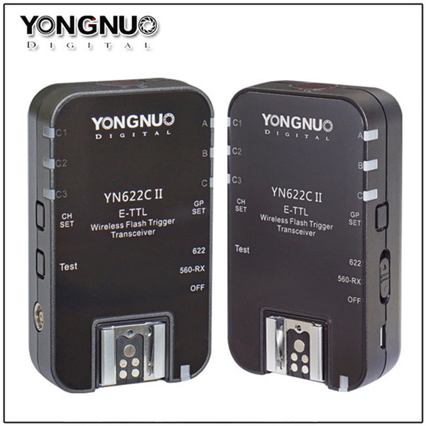 wholesale YN-622 II YN622 II i-TTL Wireless Flash Trigger Transceiver for Nikon D800 D7000 D610 D300 For Canon EOS 5D 10D 20D 30D