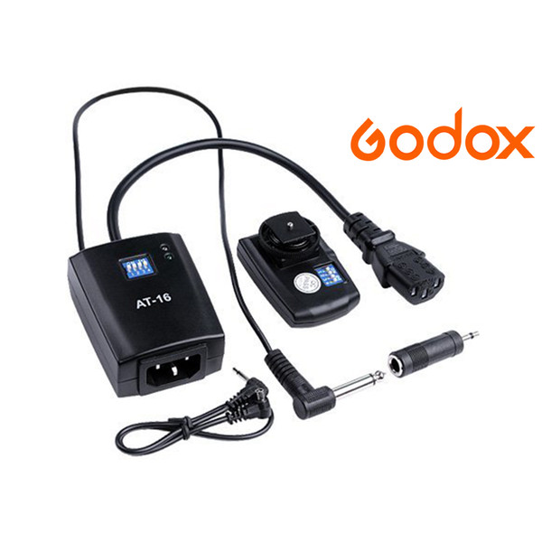 GODOX AT-16 Channels Wireless Studio Flash Remote Shutter Release Trigger For   DSLR Camera 5D 6D 800D 750D 77D M6