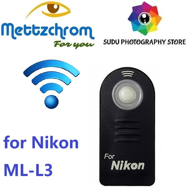 ML-L3 IR Remote Control for  D7500 D7200 D7100 D5300 D3300 D3200 D750 D90....