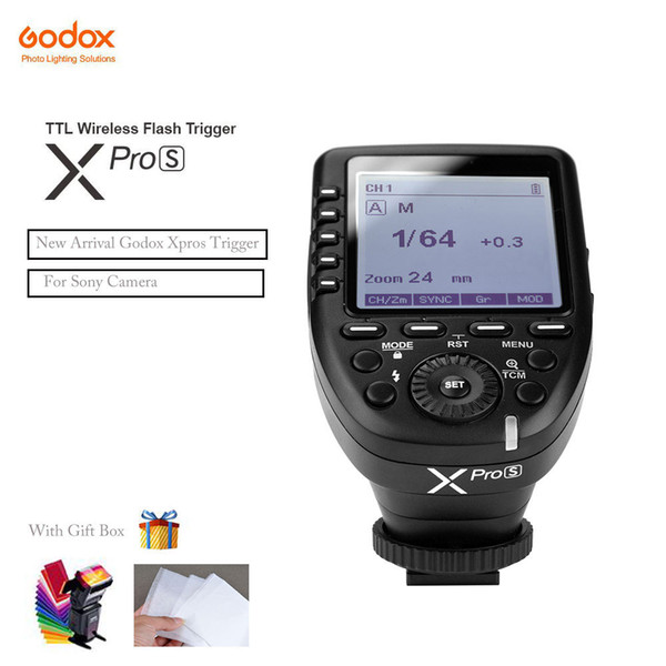 In Stock Godox xpro s Xpro-s for Sony Camera TTL TT685S V860II-S Wireless Transmitter Trigger 1/8000s 11 Customizable Functions